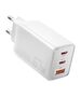 Essager Wall Charger Essager ECTAC-KSB02-Z GaN 67W 2C+A (white) 070122  ECTAC-KSB02-Z έως και 12 άτοκες δόσεις 6971958731350