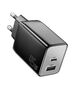 Essager Wall charger Essager ECT45W-LJB01-Z 45W C+A (black) 070124  ECT45W-LJB01-Z έως και 12 άτοκες δόσεις 6971958732678