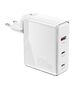 Essager Wall Charger Essager ECT2CA-ZXB02-Z GaN 100W 2C+A  (white) 070132  ECT2CA-ZXB02-Z έως και 12 άτοκες δόσεις 6972336330608