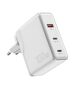 Essager Wall Charger Essager ECT2CA-ZXB02-Z GaN 100W 2C+A  (white) 070132  ECT2CA-ZXB02-Z έως και 12 άτοκες δόσεις 6972336330608