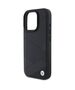 Original Case IPHONE 16 PRO MAX BMW Hardcase Signature Leather Crossing Lines Pattern (BMHCP16X23RCGPK) black 3666339323554