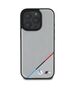 Original Case IPHONE 16 PRO MAX BMW Hardcase M Perforated Tricolor Line MagSafe (BMHMP16X23PUPDG) gray 3666339323912