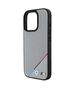 Original Case IPHONE 16 PRO MAX BMW Hardcase M Perforated Tricolor Line MagSafe (BMHMP16X23PUPDG) gray 3666339323912