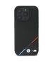 Original Case IPHONE 16 PRO MAX BMW Hardcase M Perforated Tricolor Line MagSafe (BMHMP16X23PUPDK) black 3666339323875