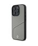 Original Case IPHONE 16 PRO MAX BMW Hardcase Signature Leather Textured & Line MagSafe (BMHMP16X23RDCLG) gray 3666339323356