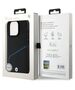 Original Case IPHONE 16 PRO MAX BMW Hardcase Signature Leather Textured & Line MagSafe (BMHMP16X23RDCLK) black 3666339323318