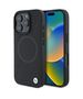 Original Case IPHONE 16 PRO MAX BMW Hardcase Signature Leather Half Textured & Circle MagSafe (BMHMP16X23RTPK) black 3666339323431