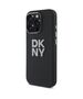 Original Case IPHONE 16 PRO DKNY Hardcase Liquid Silicone Metal Logo (DKHCP16LSMCBSK) black 3666339334727