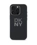 Original Case IPHONE 16 PRO DKNY Hardcase Liquid Silicone Metal Logo (DKHCP16LSMCBSK) black 3666339334727