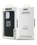 Original Case IPHONE 16 PRO DKNY Hardcase Liquid Silicone Metal Logo (DKHCP16LSMCBSK) black 3666339334727