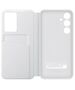 Original Case SAMSUNG GALAXY S24 FE Smart View Wallet Case (EF-ZS721CWEGWW) white 8806095768410