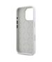 Original Case IPHONE 16 PRO Guess Hardcase Silicone Logo Strass 4G (GUHCP16LM4DGPH) white 3666339328863