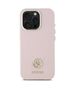 Original Case IPHONE 16 PRO Guess Hardcase Silicone Logo Strass 4G (GUHCP16LM4DGPP) light pink 3666339328900