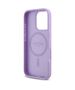 Original Case IPHONE 16 PRO Guess Hardcase Saffiano MagSafe (GUHMP16LPSAHMCU) purple 3666339346287