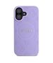 Original Case IPHONE 16 PLUS Guess Hardcase Saffiano Peony Classic Logo MagSafe (GUHMP16MPSAPSMEU) purple 3666339328252