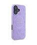 Original Case IPHONE 16 PLUS Guess Hardcase Saffiano Peony Classic Logo MagSafe (GUHMP16MPSAPSMEU) purple 3666339328252