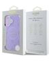 Original Case IPHONE 16 PLUS Guess Hardcase Saffiano Peony Classic Logo MagSafe (GUHMP16MPSAPSMEU) purple 3666339328252