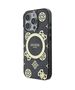 Original Case IPHONE 16 PRO MAX Guess Hardcase IML Peony On 4G Background MagSafe (GUHMP16XH4PYEEK) black 3666339299934