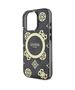 Original Case IPHONE 16 PRO MAX Guess Hardcase IML Peony On 4G Background MagSafe (GUHMP16XH4PYEEK) black 3666339299934