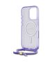 Original Case IPHONE 16 PRO MAX Guess Hardcase Crossbody Cord Script MagSafe (GUHMP16XHCTSGNSU) purple 3666339345877