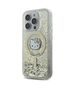 Original Case IPHONE 16 PRO Hello Kitty Hardcase Liquid Glitter Fever MagSafe (HKHMP16LLGDIH) gold & white 3666339322328