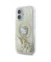 Original Case IPHONE 16 Hello Kitty Hardcase Liquid Glitter Fever MagSafe (HKHMP16SLGDIH) gold & white 3666339322304