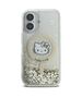 Original Case IPHONE 16 Hello Kitty Hardcase Liquid Glitter Fever MagSafe (HKHMP16SLGDIH) gold & white 3666339322304