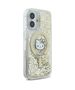 Original Case IPHONE 16 Hello Kitty Hardcase Liquid Glitter Fever MagSafe (HKHMP16SLGDIH) gold & white 3666339322304