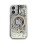 Original Case IPHONE 16 Hello Kitty Hardcase Liquid Glitter Fever MagSafe (HKHMP16SLGDIK) black-gold 3666339337469