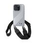 Original Case IPHONE 16 PRO BMW Hardcase M Edition Carbon Stripe & Strap (BMHCP16L23PSCCG) gray 3666339324346