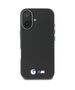 Original Case IPHONE 16 BMW Hardcase Carbon Wrapped Metal (BMHCP16S23PUFWC) black 3666339312145