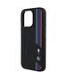 Original Case IPHONE 16 PRO BMW Hardcase Silicone Cut Tricolor Lines MagSafe (BMHMP16L23SCUK) black 3666339325145