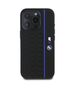 Original Case IPHONE 16 PRO BMW Hardcase Silicone Hexagon Blue Line MagSafe (BMHMP16L23SHEB) black 3666339324865