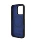 Original Case IPHONE 16 PRO BMW Hardcase Silicone Hexagon Blue Line MagSafe (BMHMP16L23SHEB) black 3666339324865