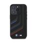 Original Case IPHONE 16 PRO BMW Hardcase Silicone Turning Lines MagSafe (BMHMP16L23SLIK) black 3666339324988