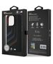 Original Case IPHONE 16 PRO BMW Hardcase Silicone Turning Lines MagSafe (BMHMP16L23SLIK) black 3666339324988