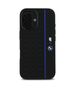 Original Case IPHONE 16 BMW Hardcase Silicone Hexagon Blue Line MagSafe (BMHMP16S23SHEB) black 3666339324841