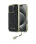 Original Case IPHONE 16 PRO Guess Hardcase 4G Charms Collection (GUHCP16LGF4GGR) black 3666339345983