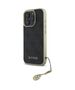 Original Case IPHONE 16 PRO Guess Hardcase 4G Charms Collection (GUHCP16LGF4GGR) black 3666339345983