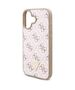 Original Case IPHONE 16 PLUS Guess Hardcase New 4G Triangle (GUHCP16MPG4GPH) white 3666339340230