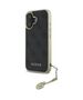 Original Case IPHONE 16 Guess Hardcase 4G Charms Collection (GUHCP16SGF4GGR) black 3666339345969