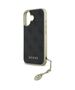 Original Case IPHONE 16 Guess Hardcase 4G Charms Collection (GUHCP16SGF4GGR) black 3666339345969