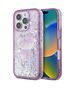 Original Case IPHONE 16 PRO MAX Hello Kitty Hardcase Liquid Glitter 50TH Anniversary Party (HKHCP16XL50PPU) purple 3666339337414