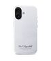 Original Case IPHONE 16 Karl Lagerfeld Hardcase Hotel RSG (KLHCP16SPGWCMKHG) gray 3666339319489