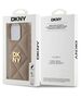 Original Case IPHONE 15 PRO DKNY Quilted Stack Logo (DKHCP15LPQDSLE) beige 3666339261115