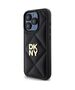 Original Case IPHONE 15 PRO MAX DKNY Quilted Stack Logo (DKHCP15XPQDSLK) black 3666339260989