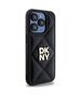 Original Case IPHONE 15 PRO MAX DKNY Quilted Stack Logo (DKHCP15XPQDSLK) black 3666339260989