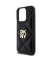 Original Case IPHONE 15 PRO MAX DKNY Quilted Stack Logo (DKHCP15XPQDSLK) black 3666339260989