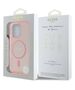 Original Case IPHONE 16 PRO Guess Hardcase IML Glitter Circle MagSafe (GUHMP16LHFGEREP) pink 3666339307875