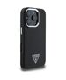 Original Case IPHONE 16 PRO MAX Guess Hardcase Grained Triangle MagSafe (GUHMP16XPGTSPSK) black 3666339302337